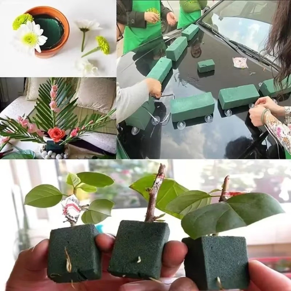Green Flower Arrangement Foam  - Bouquet Holder Foam recension och pris