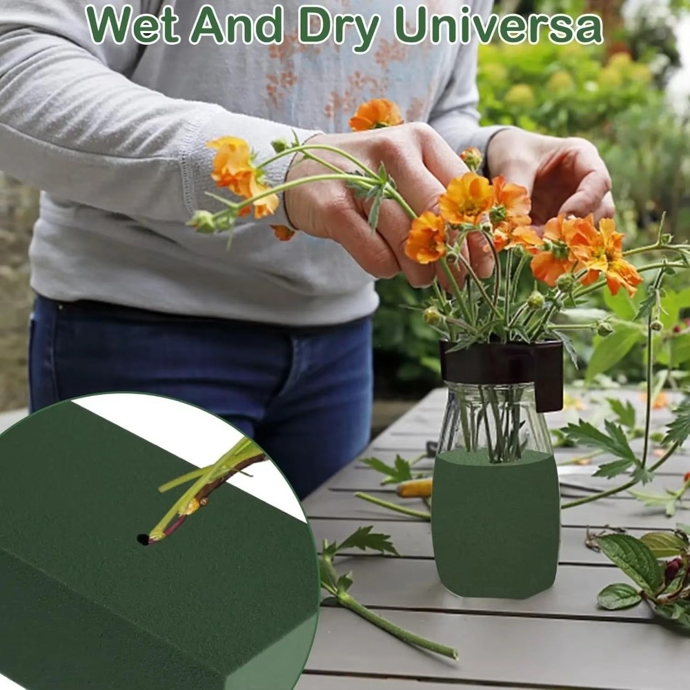 Green Flower Arrangement Foam  - Bouquet Holder Foam recension och pris
