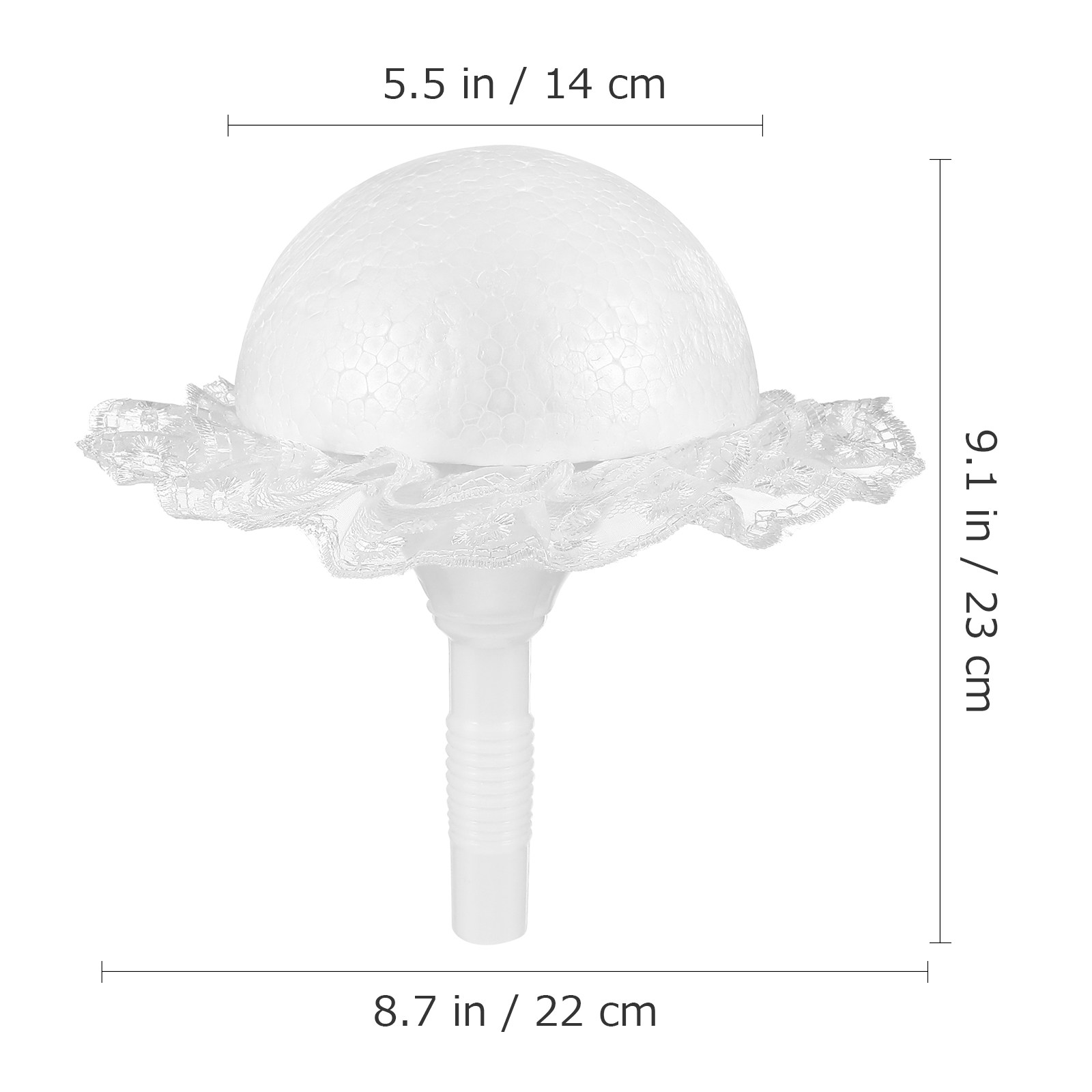 1Set Wedding Bridal Bouquet Ho - Bouquet Holder Foam recension och pris