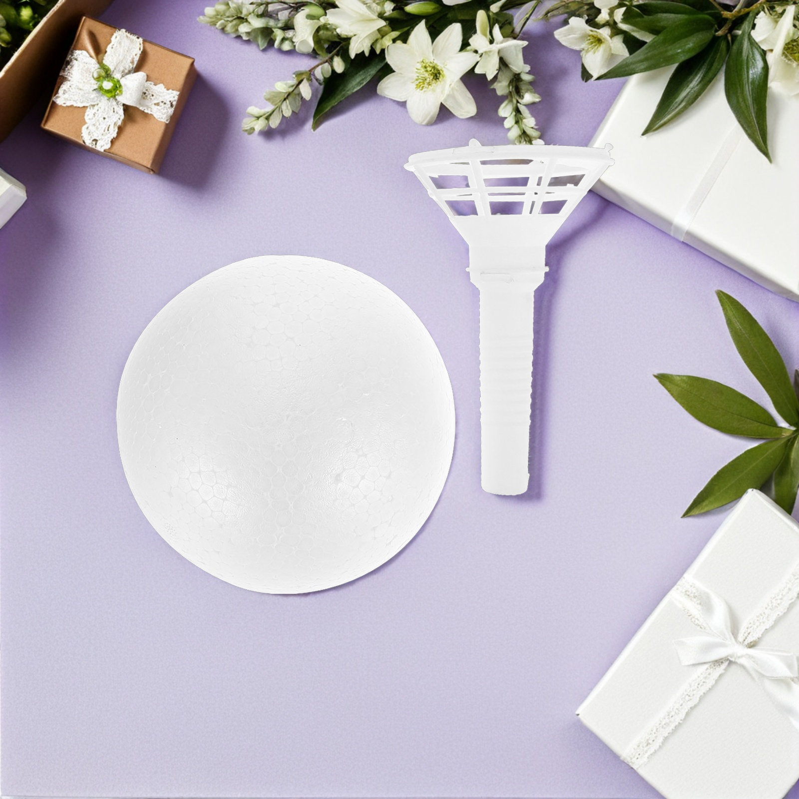 1Set Floral Foam Bouquet Holde - Bouquet Holder Foam recension och pris