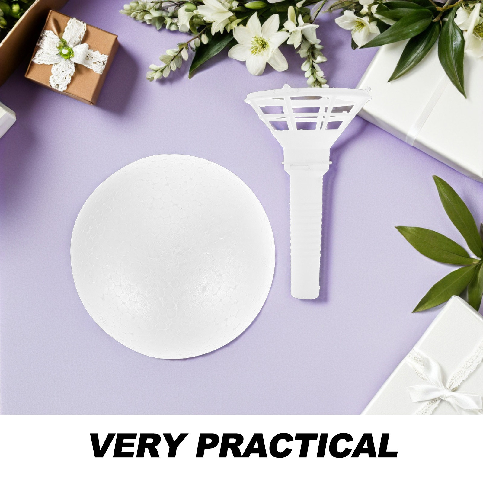 1Set Floral Foam Bouquet Holde - Bouquet Holder Foam recension och pris