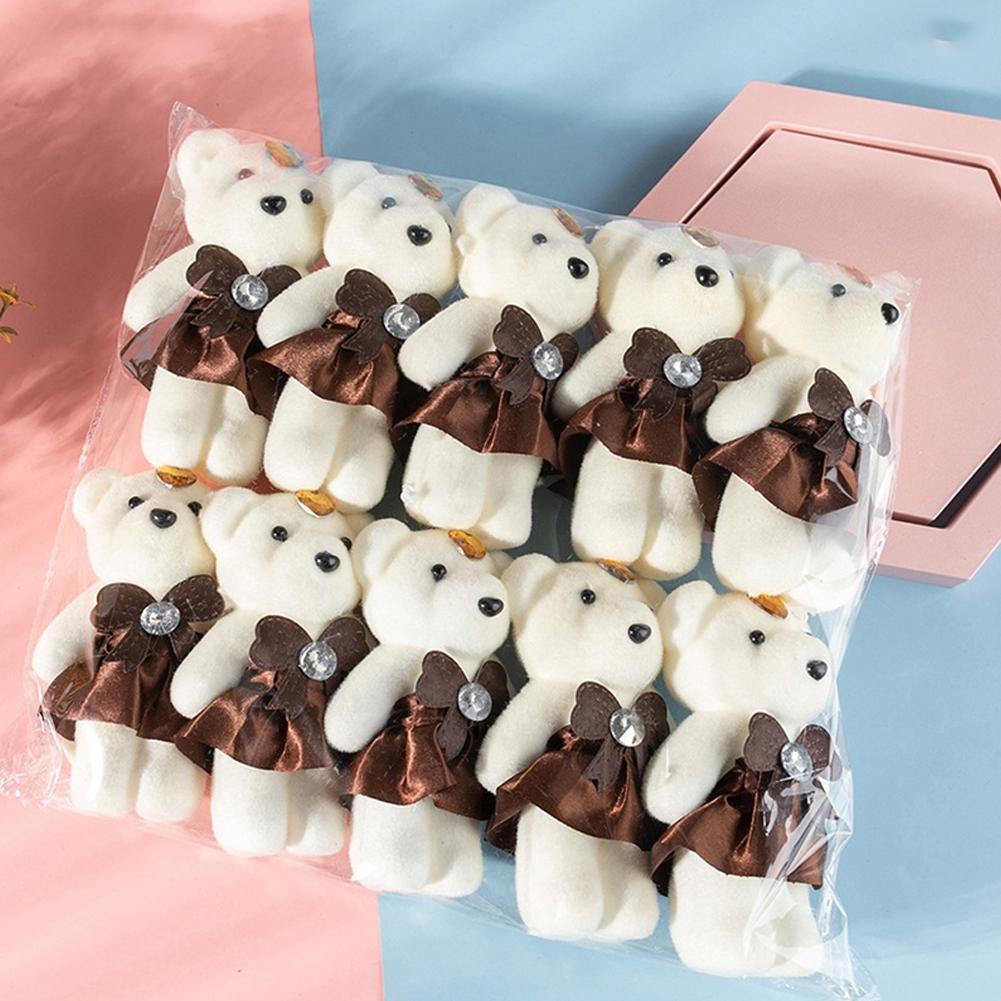 10pcs/Bag Bouquet Bear Ice Cre - Flower Supplies recension och pris