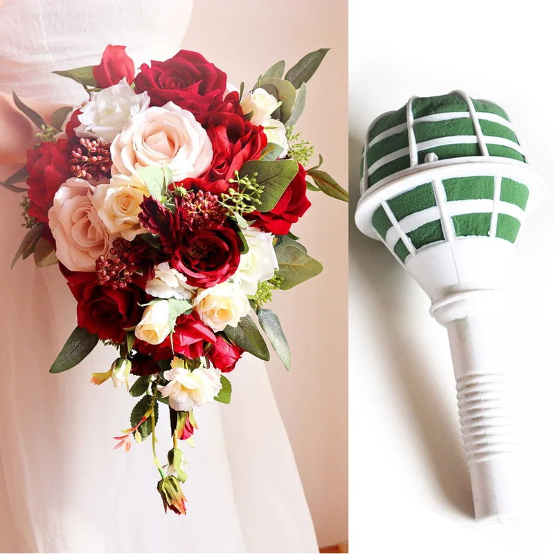 yes1/3Pcs Deluxe Bouquet Holde - Bouquet Holder Foam recension och pris