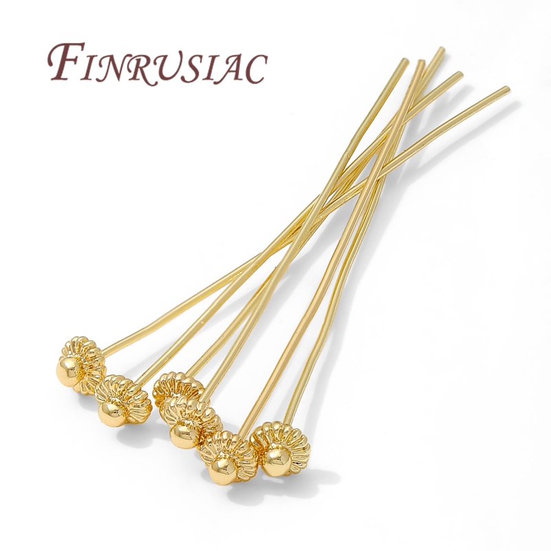 10/20Pcs/Lot 18K Gold-plated P - Flower Supplies recension och pris