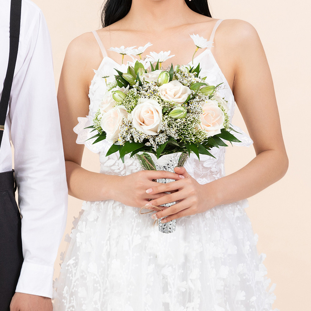 Bridal Bouquet Foam Holder Wed - Bouquet Holder Foam recension och pris