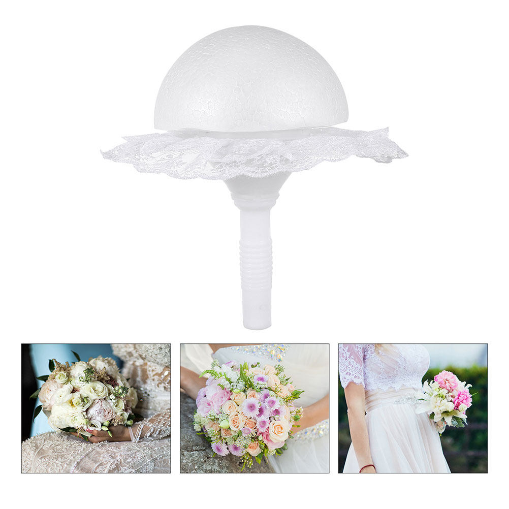 1Set Half Ball Foam Bouquet Ho - Bouquet Holder Foam recension och pris