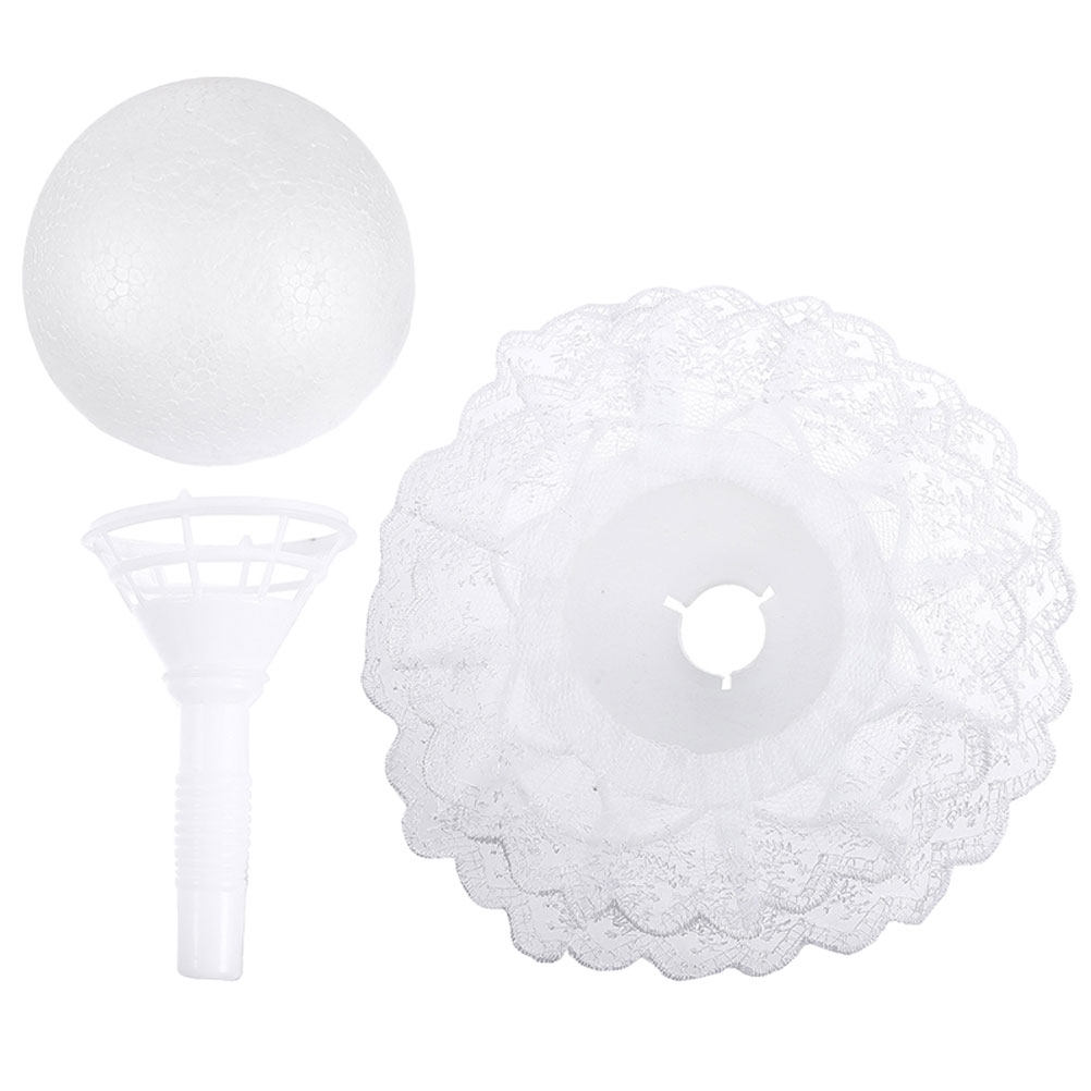 1Set Half Ball Foam Bouquet Ho - Bouquet Holder Foam recension och pris